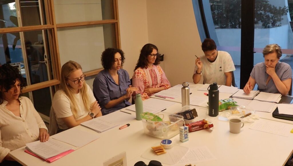 coming-out-for-christmas-rehearsal-cast-reading-script